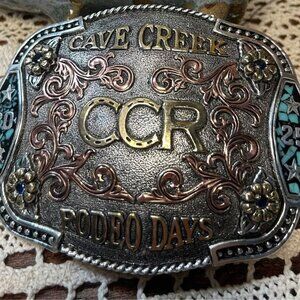 Limited Edition Cave Creek Rodeo Belt Buckle
